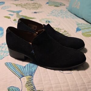 Toms Classic Black Loafers